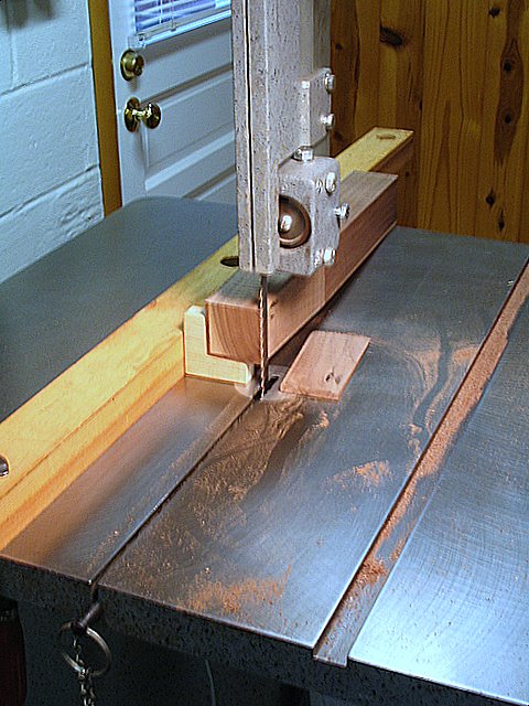 Sawing Tapered Leg Shoulders